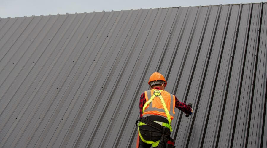 Professional metal roof installation services in Hobart, WA